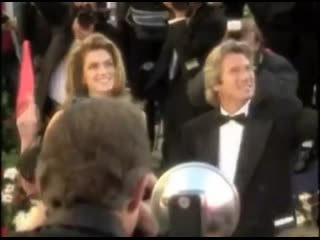 Cindy crawford & richard gere at the 63rd academy awards