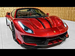 2021 ferrari 488 pista spider in beautiful spec rosso fiorano
