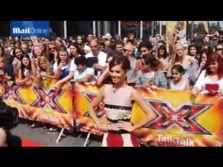Cheryl wows in 60s inspired minidress at x factor auditions