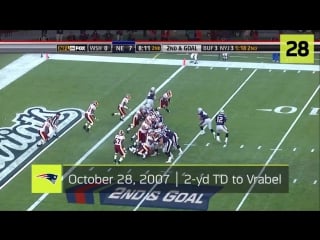 All 50 tom brady touchdown passes from his 2007 season