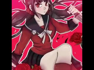 Maki harukawa | kaito momota [ danganronpa vine ]