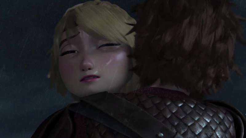 Иккинг спасает астрид / 3х15