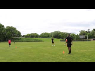 Multi finishing, first touch and passing drills for footballers full small gro обрезка 01