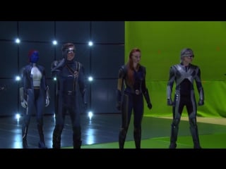 X men apocalypse b roll footage psylocke, quicksilver, jean grey, cyclops, mystique (spoilers)