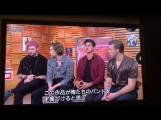 5sos on japanese talk show