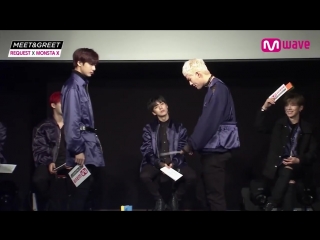 [180104] monsta x acting drama scenes @ meet&greet