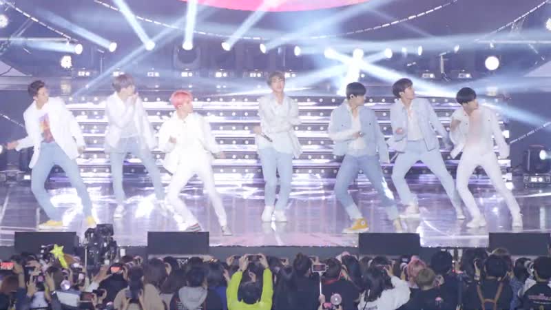 [fancam] 190428 bts boy with luv @ sbs inkigayo super concert 2019