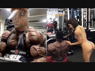 The funniest bodybuilder you will ever see!! funny gym and public moments