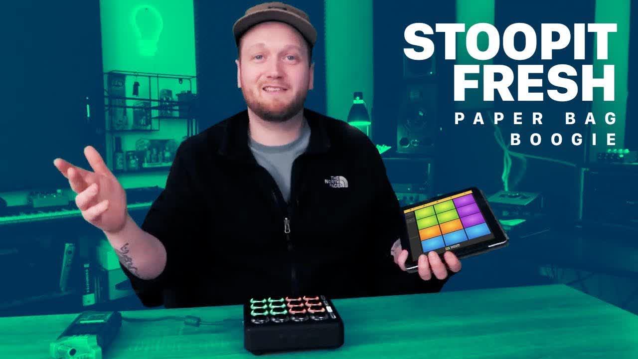 Stoopit fresh paper bag boogie drum pads 24 sound pack mp4 hq xxx video