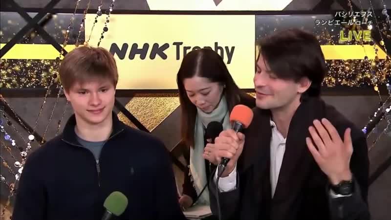Akikos room stephane lambiel deniss vasiljevs interview