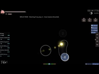 Osu! snow halation 8 42⭐+ dthdrx 37❌