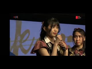 Jkt48 maria genoveva natalia desy purnamasari gunawan graduation annoucement
