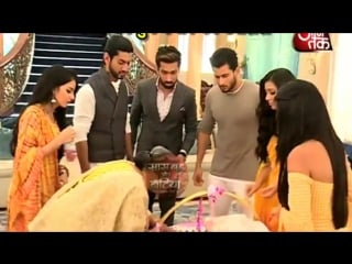 Lshqbaaz shivaay,om and rudra decided babys name and shivaay sings lohri saas bahu aur saazish