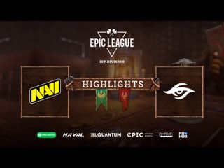 Natus vincere vs team secret | highlights | epic league season 2