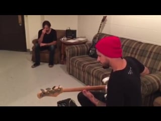 Tobin esperance and tony palermo jam session in la crosse, wi