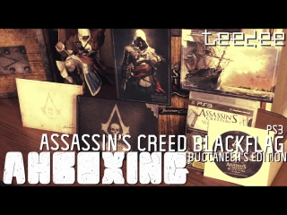 Tdstd распакоа assassins creed blackflag buccaneer edition ps3 unboxing review