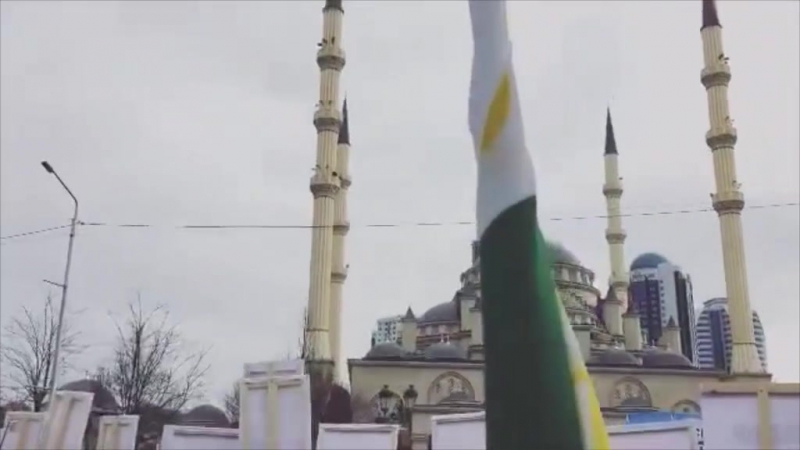 Чеченское телевидение митинг в поддержку кадырова собрал миллион человек