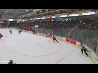 Yegor guskov gets fancy with this glove save still scoreless