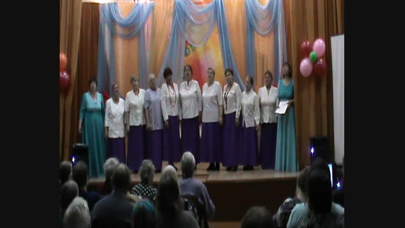 "рябиновые бусы" в исп хора ветеранов "рябинушка"