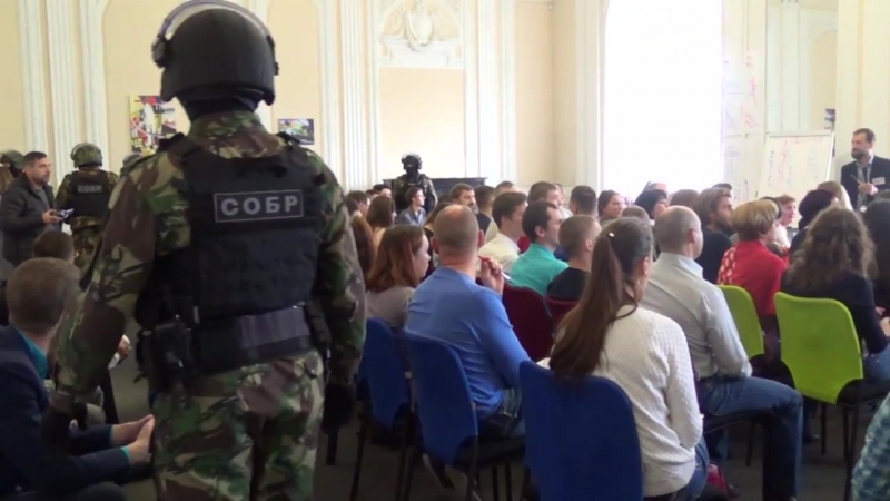 Задержание в тренинговой компании «зеора» (пресс служба уфсб россии по спб и ленобласти, )
