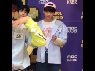 Soobin was really practicing doing it when it was yeonjuns turn