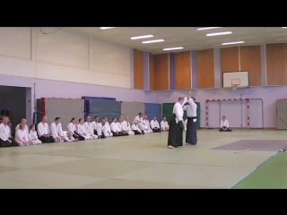 Aikido seminar with atsushi mimuro shihan (7th dan aikikai)