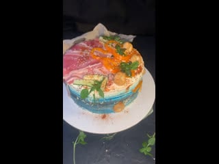 Мясной тортик