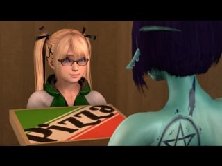 Pizza delivery (dead or alive, soria sex)