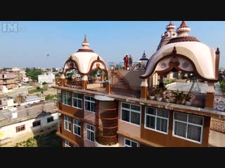 India vrindavan best from drone jai vrindavan dham(2)