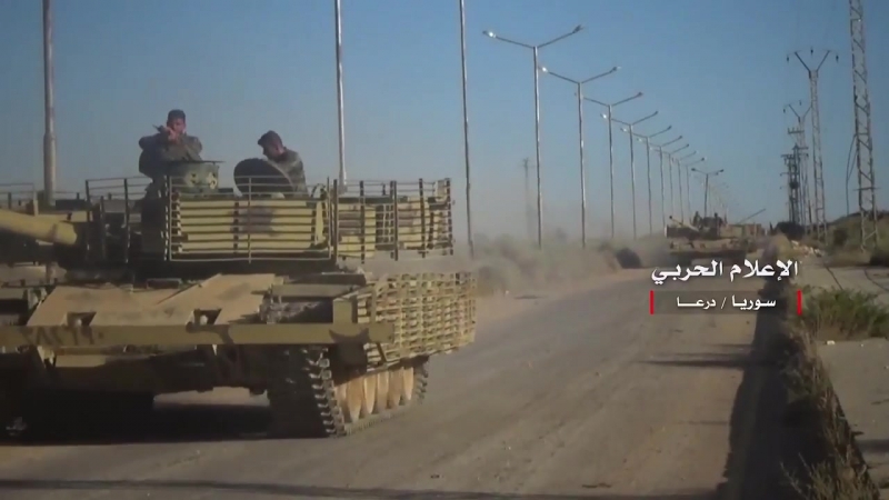 Сирия дараа саа ведет бои с боевиками