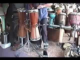 Удивительная перкуссия pedal talking drum