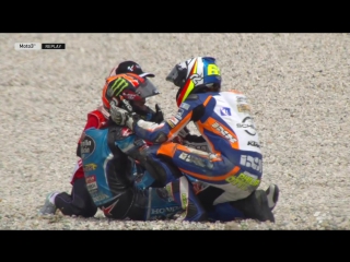 Moto3 gp malaysia 2016 big crash