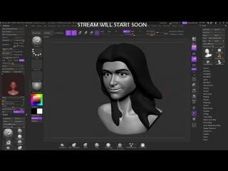 Продолжаем лепить бюст