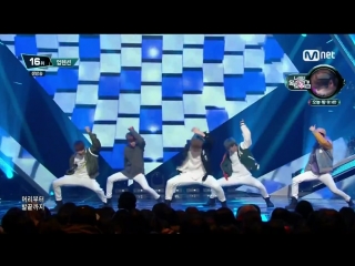 160107 up10tion (업텐션) so, dangerous (위험해) + catch me! (여기여기 붙어라) @ 엠카운트다운 m! countdown