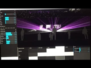 A simulation of 30 million pixels hitting 3k sqm of projection fabric, made by void in preparation for 'afterglow' on may 3 in o