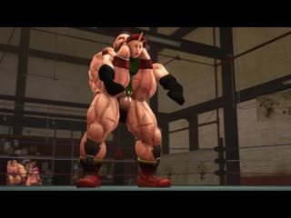 Street fighter cammy white animated