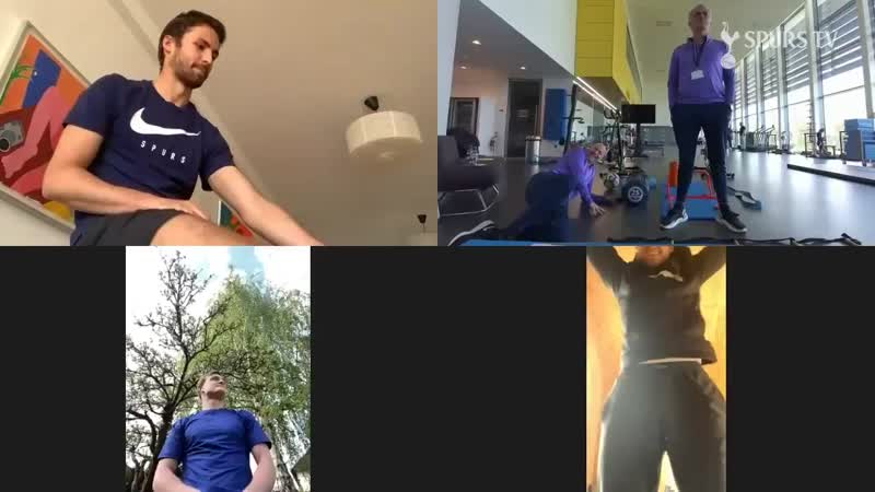 You can help but just love jose mourinho during these virtual sessions