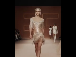 20s style dress by elisabetta franchi fw 2020 21