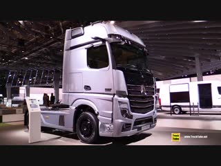 2019 mercedes actros 1863 ls edition 1 625hp tractor exterior and interior walkaround 2018 iaa