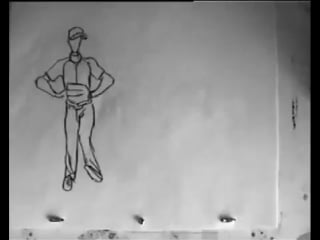 Baseball pitcher 2d animation pencil test