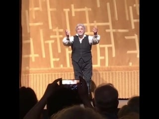 Verdi's luisa miller with placido domingo curtain call (6 03 18 )