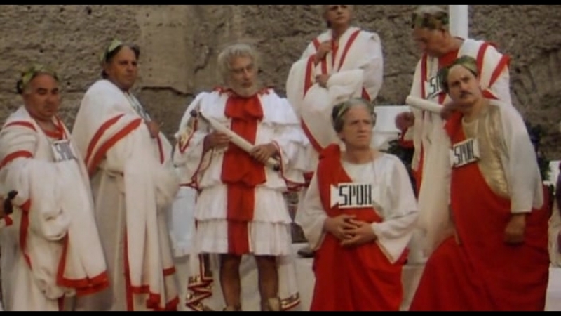 Пиппо франко в фильме "нерон" (комедия,италия,1977)