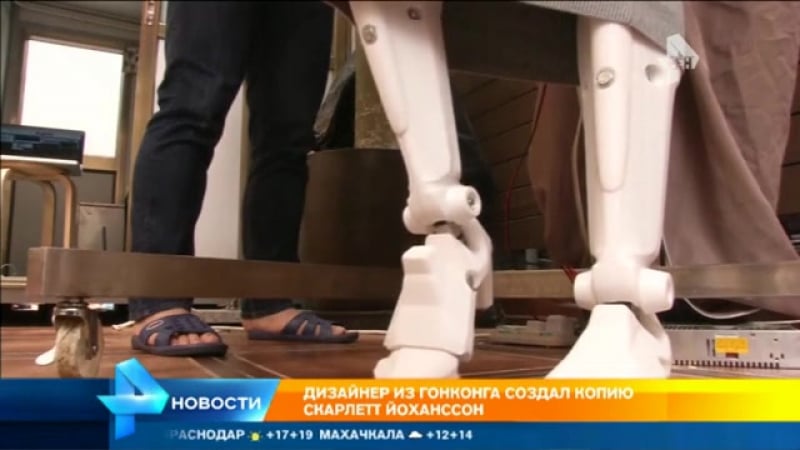 Робота андроида с внешностью скарлетт йоханссон изобрел дизайнер из гонконга