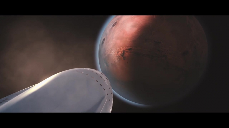Spacex interplanetary transport system