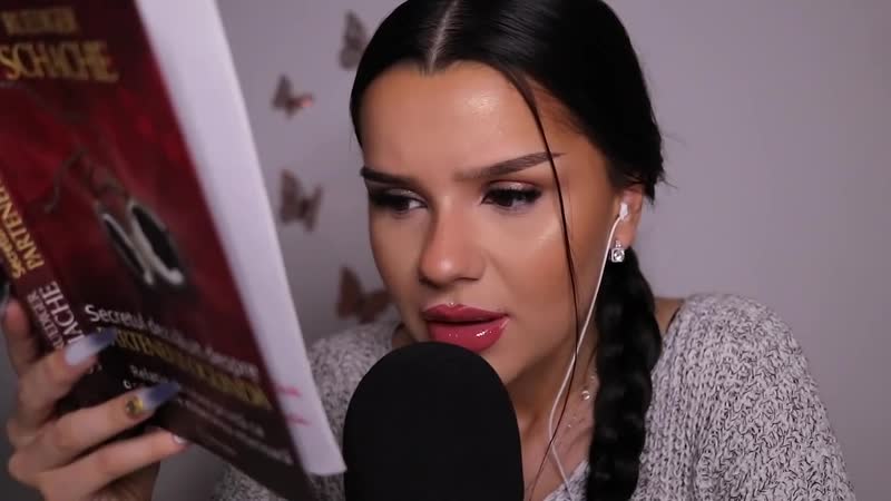 [nadina ioana asmr] asmr lectura inaudible en rumano