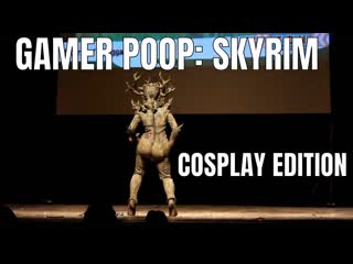 Gamer poop skyrim spriggan cosplay edition (unitycon 2019)