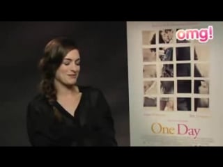 Omg! yahoo jim sturgess nervous kissing anne hathaway