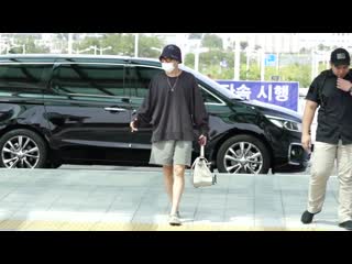 190819 bts j hope departure to la @ incheon airport
