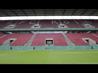 Henning may europapokal [kölner sportstätten für das im stadion einsingen]