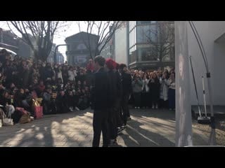 Fancam | 040120 | (talk+take me higher) @ busking in hongdae